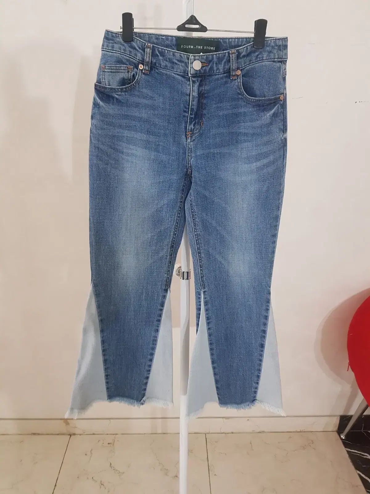 フォームザストア デニム ブーツカット パンツ