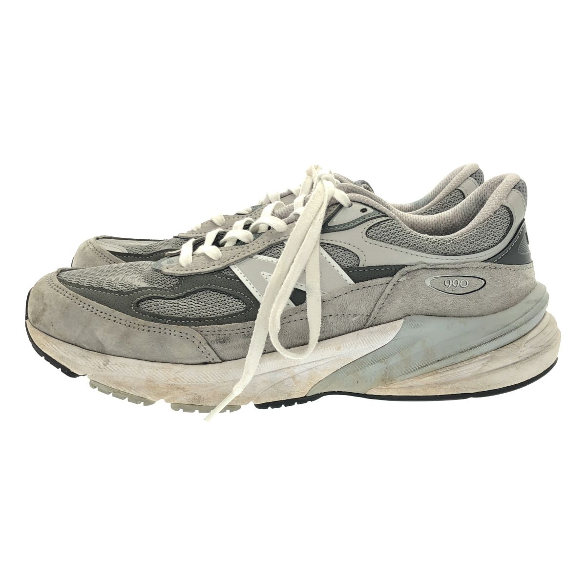 NEW BALANCE ニューバランス スニーカー M990GL6 グレー 28cm - メルカリ