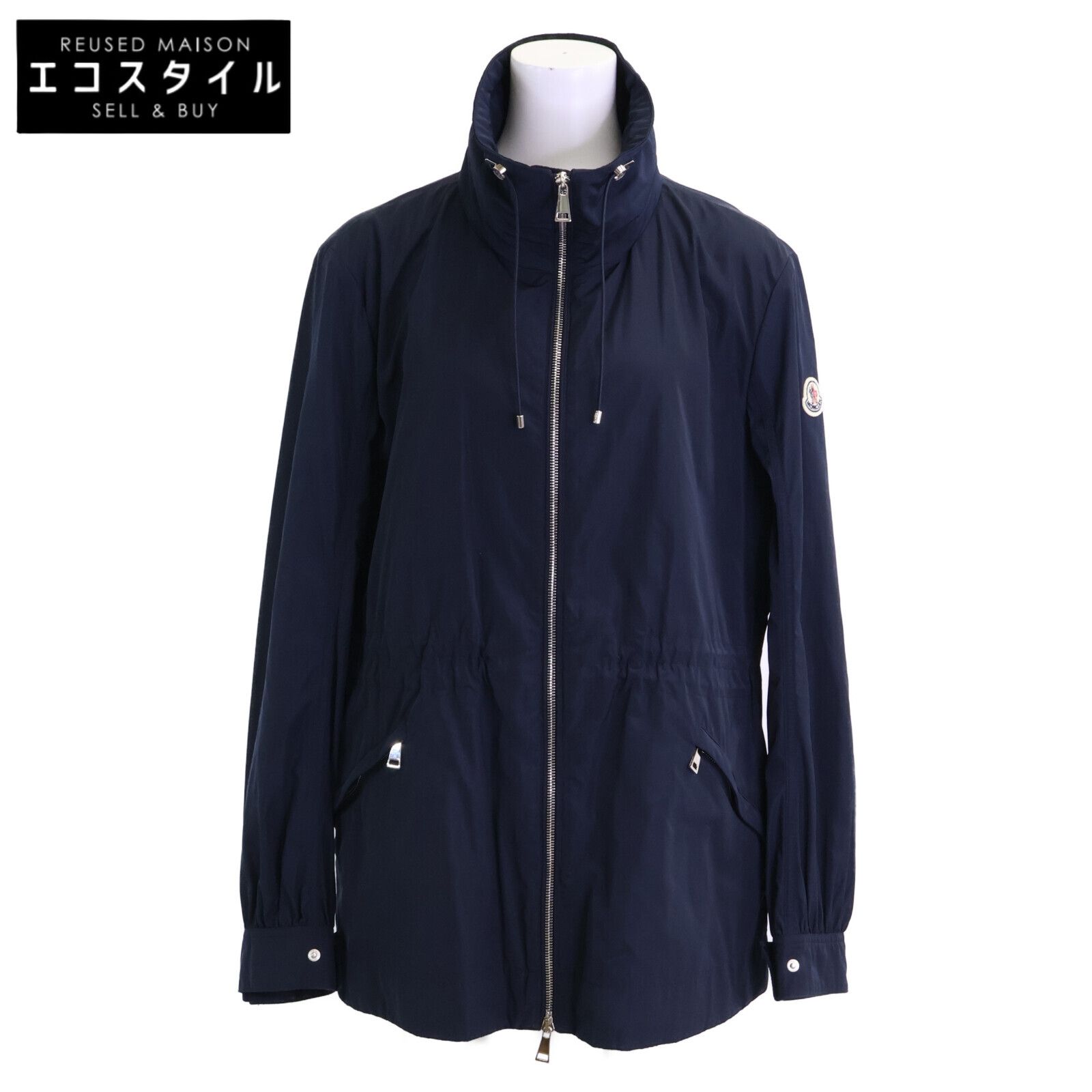 MONCLER　モンクレール　ENET SHORT PARKA ジップアップ ナイロン ジャケット　4