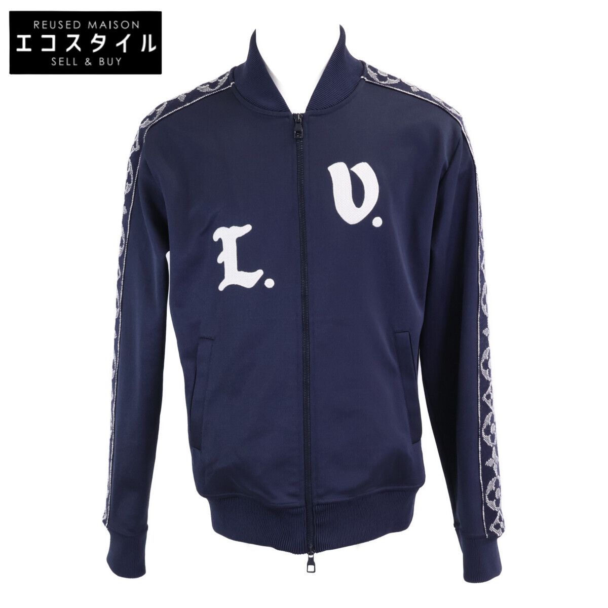 LOUIS VUITTON　ルイヴィトン　国内正規 24年製 1A978D HQY45W LVフラワーバンド トラックトップジャケット　M