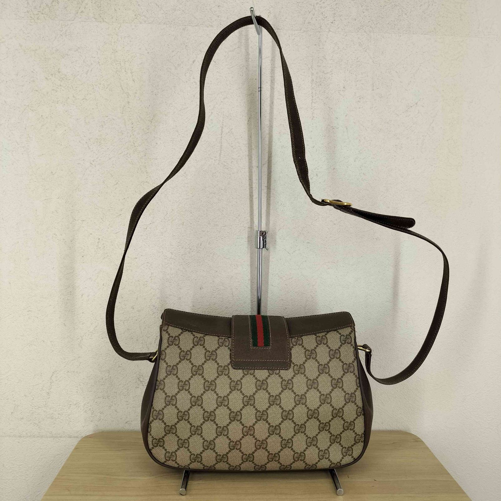 グッチ GUCCI OLD GGスプリーム シェリーライン ショルダーバッグ 