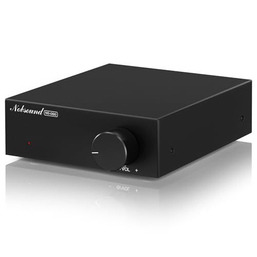 【新品】Nobound NS-06G デジタルアンプ 60W×2 TPA3116搭載 ミニ クラスD パワーアンプ HiFi ステレオ コンパクト設計 デスクトップ対応 RCA入力 DC12-24V対応（19V電源付属） 6fc68ea6