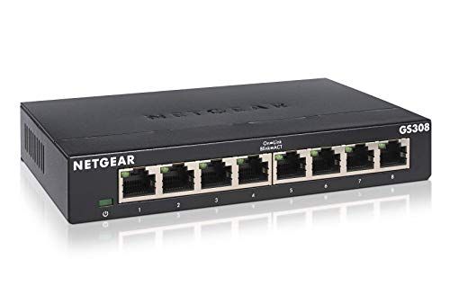【新品】【正規品】 ネットギア NETGEAR スイッチングハブ 8ポート 1G 金属筐体 静音ファンレス メーカー アンマネージスイッチ GS308-300JPS c2139a89