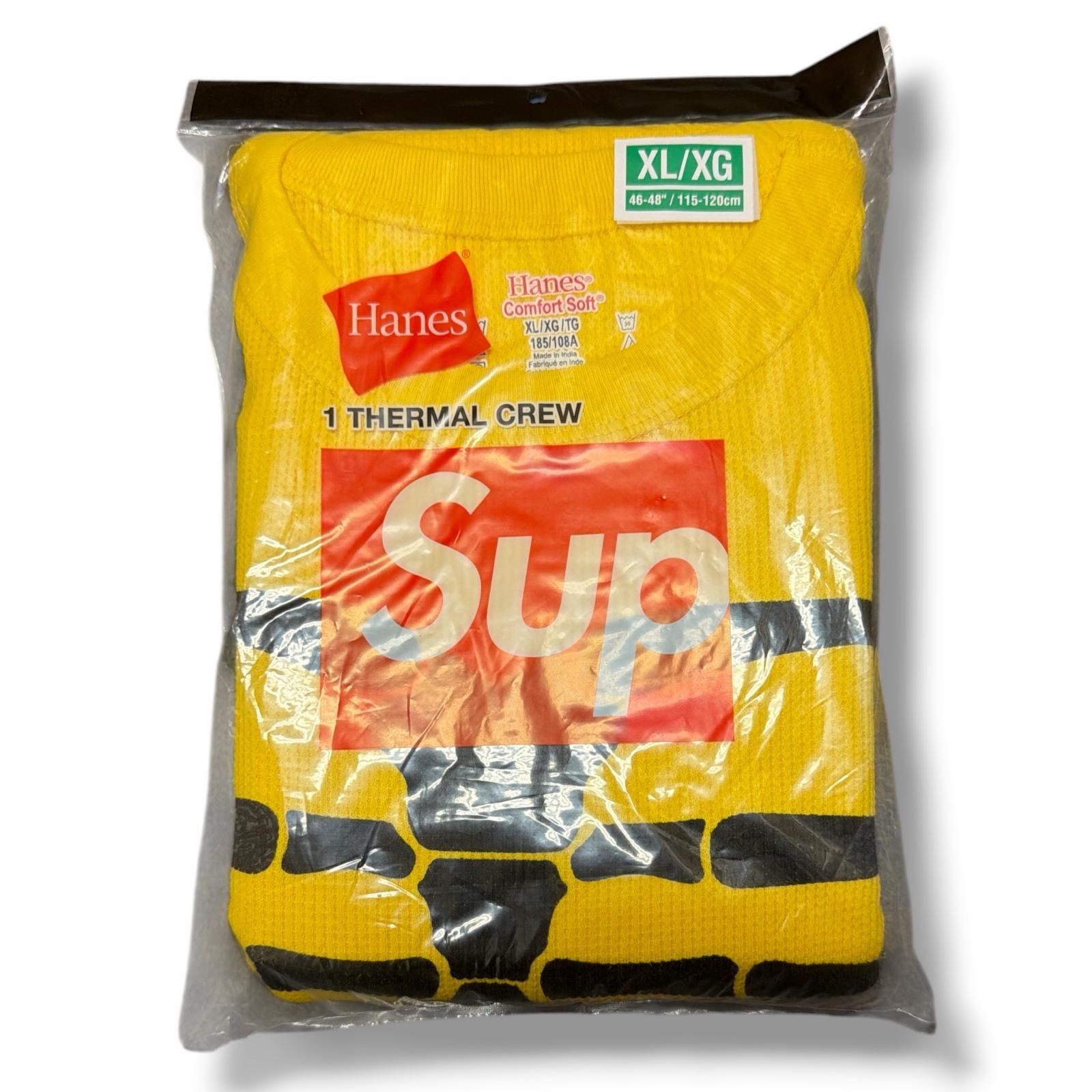 未使用 Supreme × Hanes 25AW Bones Thermal Crew ボーン サーマル