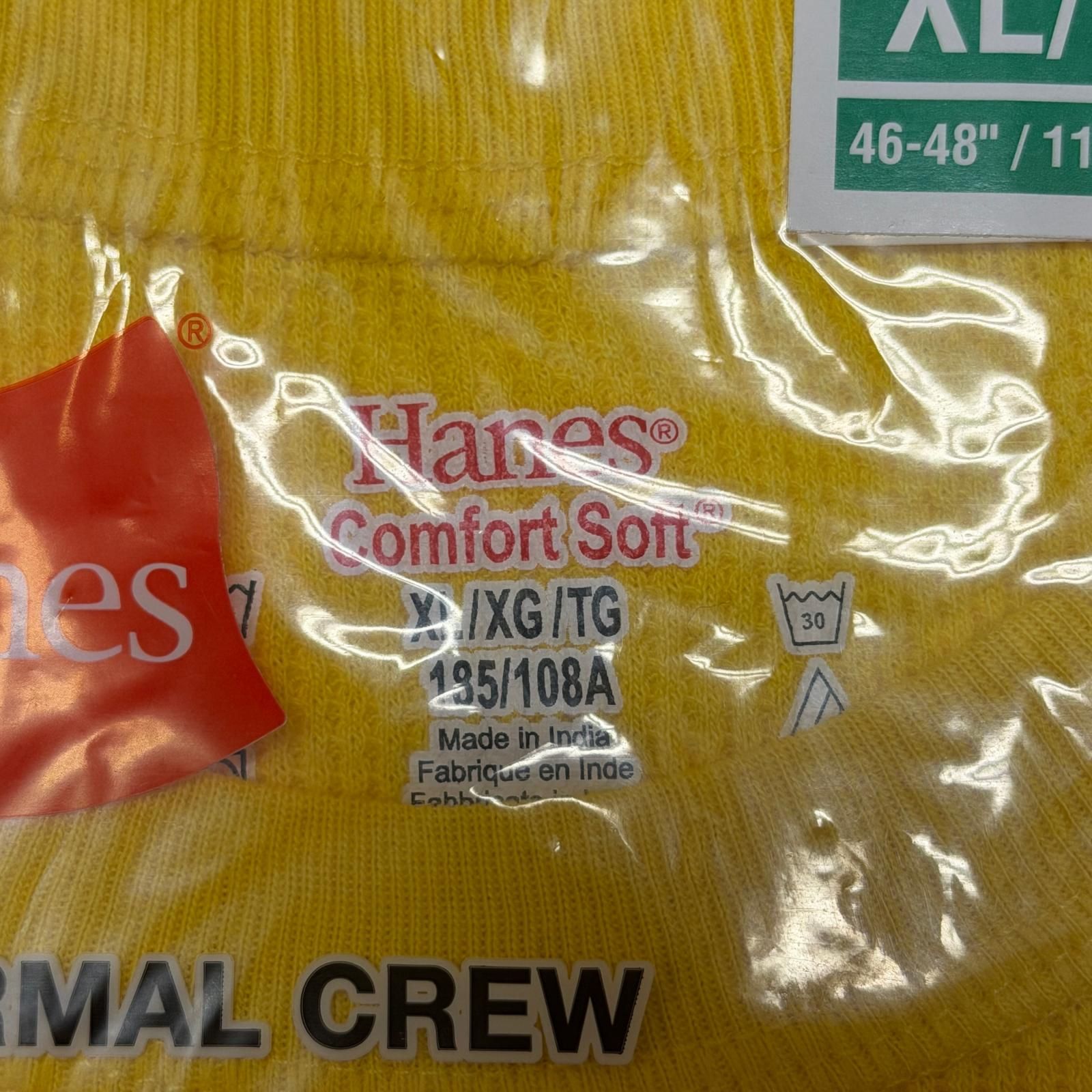 未使用 Supreme × Hanes 25AW Bones Thermal Crew ボーン サーマル 