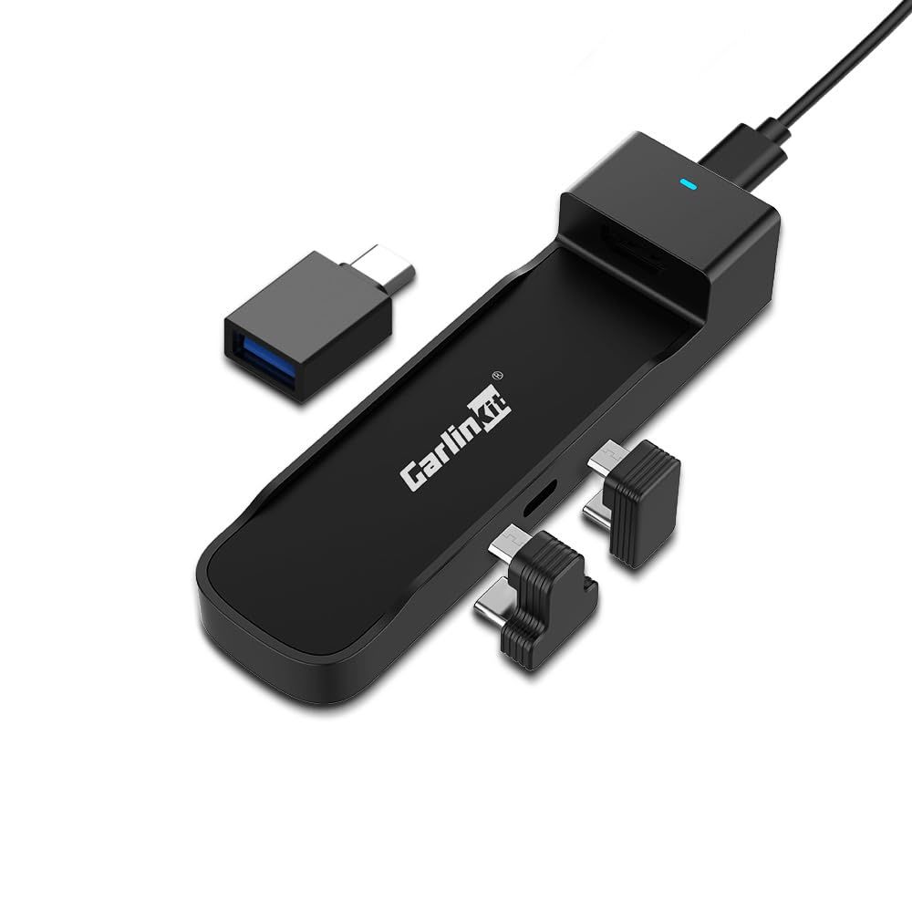 CarlinKit FireDrive Link Pro 無線CarPlayAndroid Auto HDMI入力機能 TV Stick専用設計 Youtube/Netflix等の動画再生可能 2K画質 高速・低遅延接続 OTAオンラインアップグレー ...