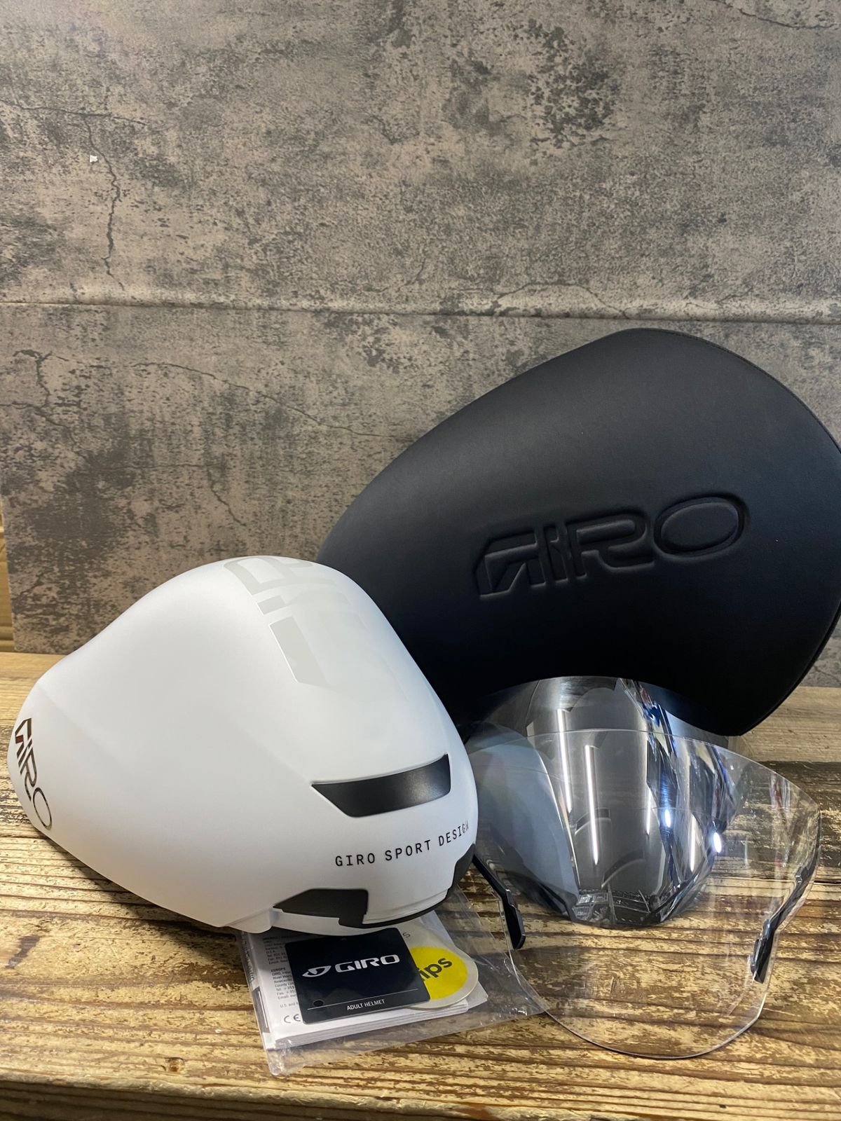 JM362 ジロ GIRO アエロヘッド AEROHEAD MIPS Ⅱ ヘルメット 白 L 2024/10製造