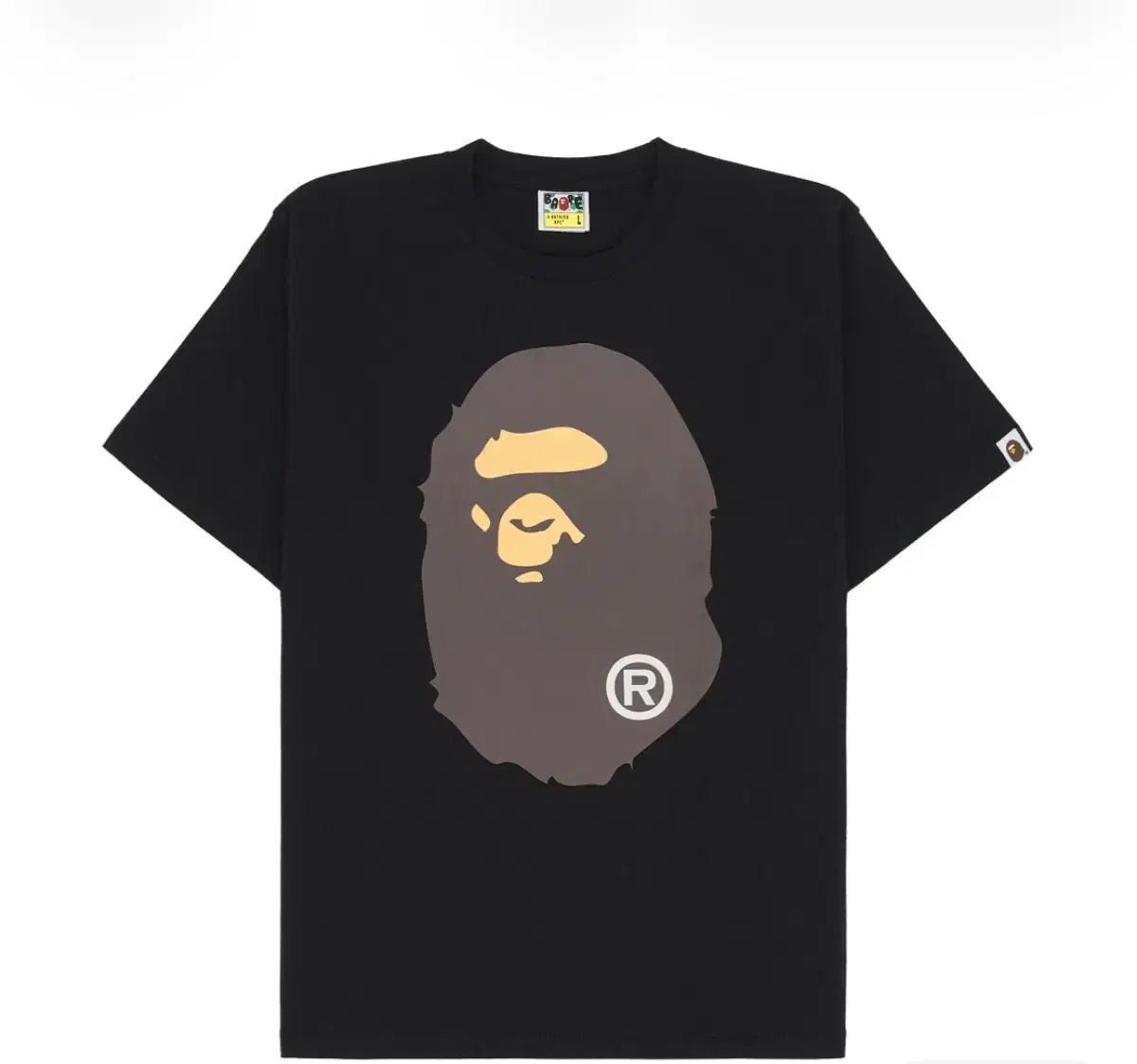 M A BATHING APE BIG APE HEAD Tシャツ ブラック 新品