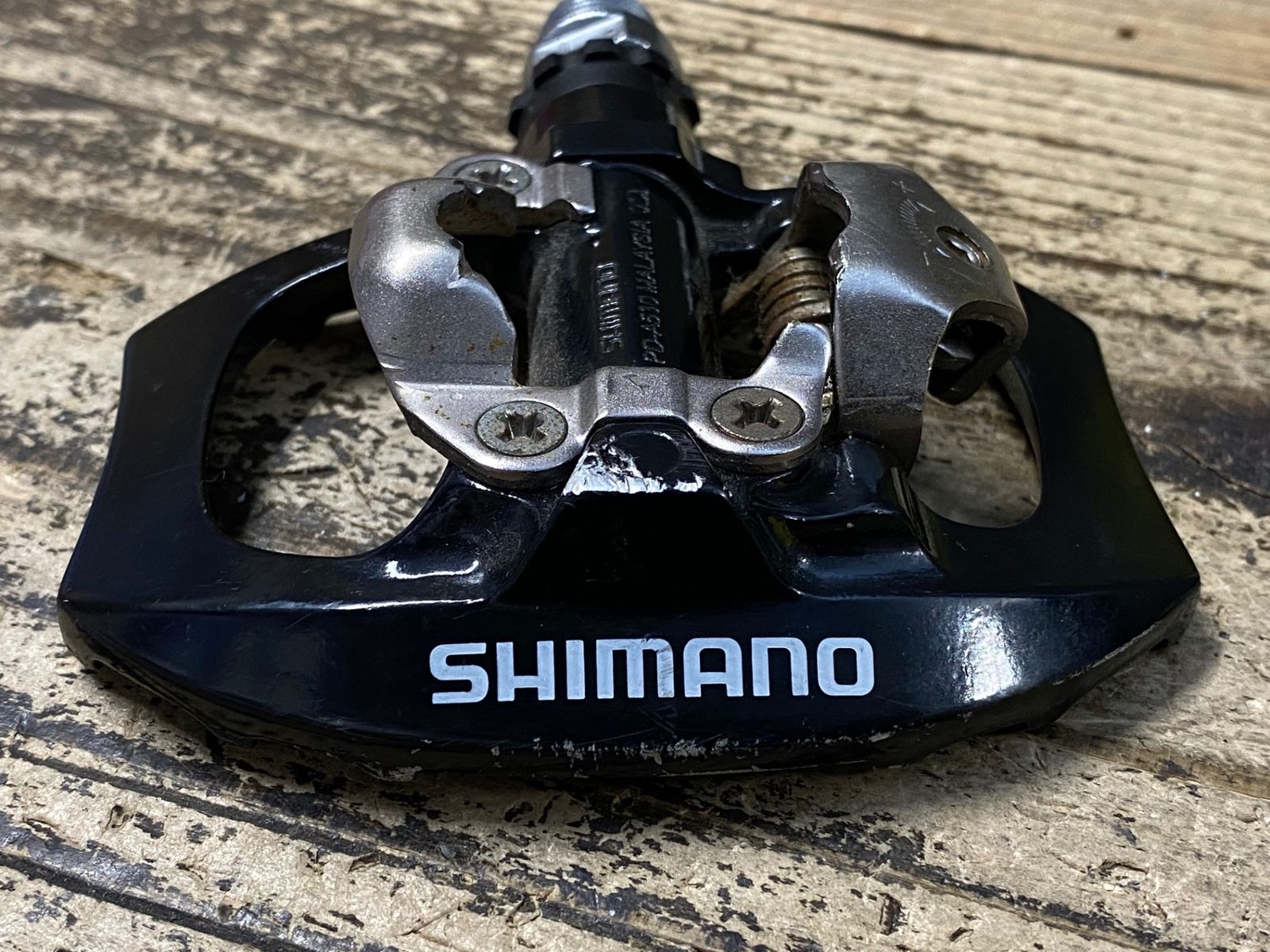 JY465 シマノ SHIMANO PD-A530 ビンディングペダル ブラック SPD