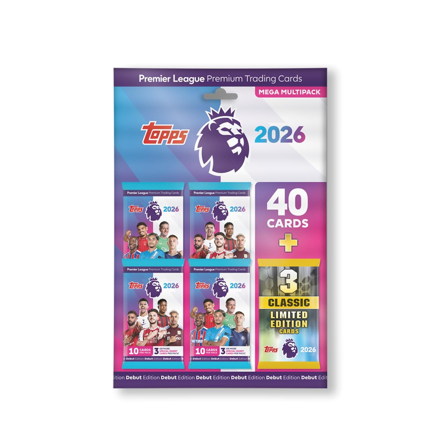 Topps Premier League 2026 - Debut Edition - Mega Multipack