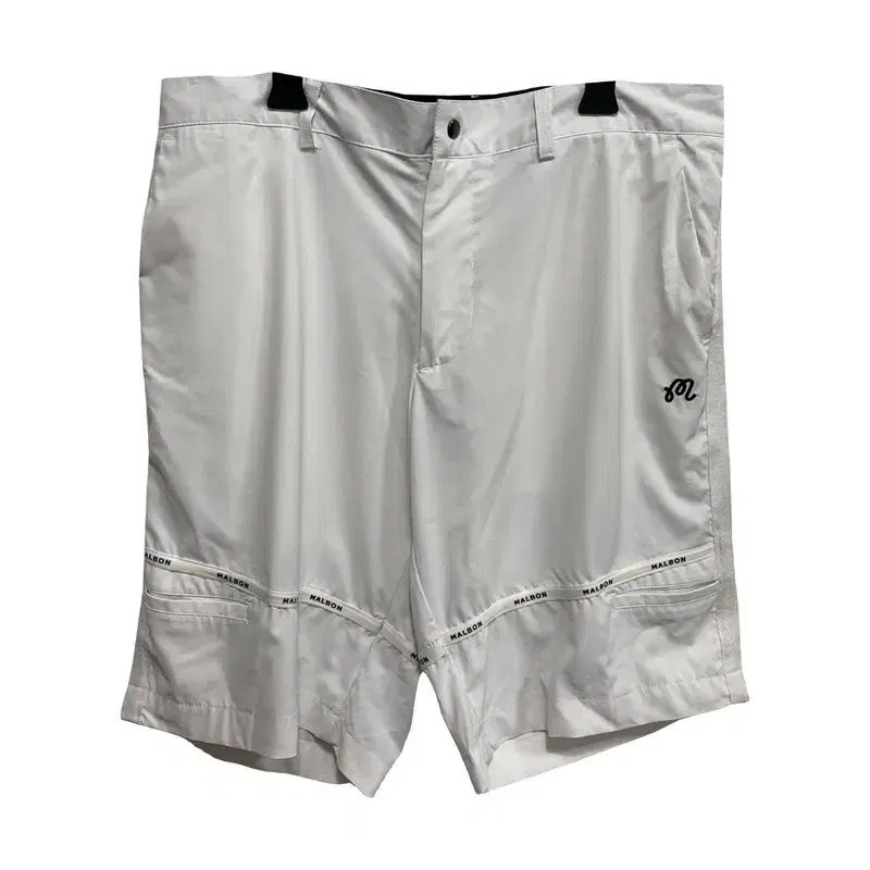 メンズL/MALBON GOLF マルボンゴルフ ロゴ 밴드 ハーフ パンツ