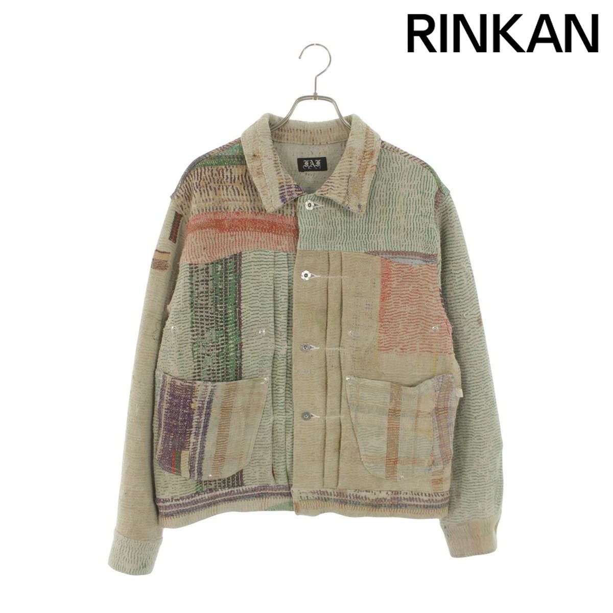 エフエーエフ 26SS KANTHA QUILT TYPE-2.5 マルチステッチブルゾン メンズ 1