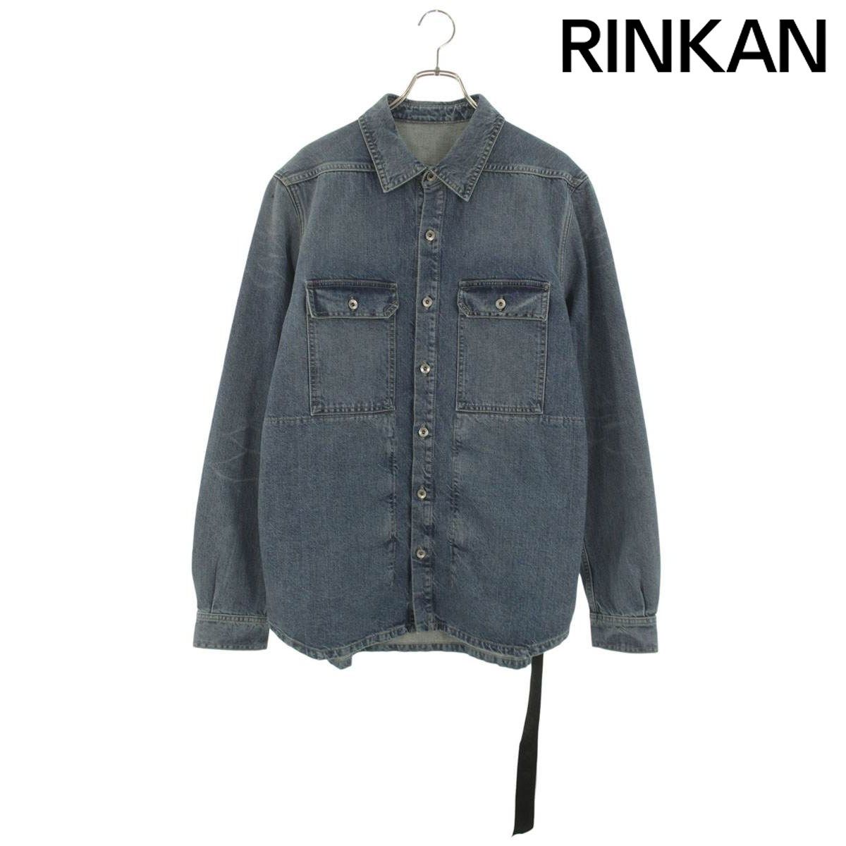 ダークシャドウ 25SS HOLLYWOOD OUTERSHIRT DU01E3755-DWB ハリウッドアウターデニム長袖シャツ メンズ L