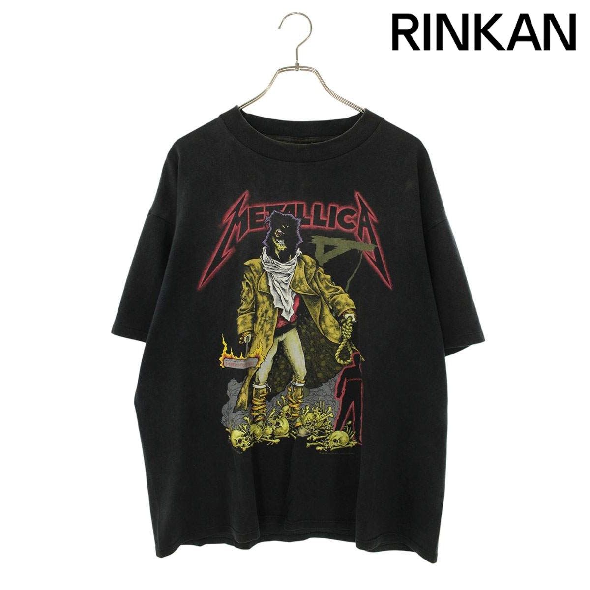 ヴィンテージ 90S METALLICA/メタリカ UNFORGIVENプリントTシャツ メンズ XL