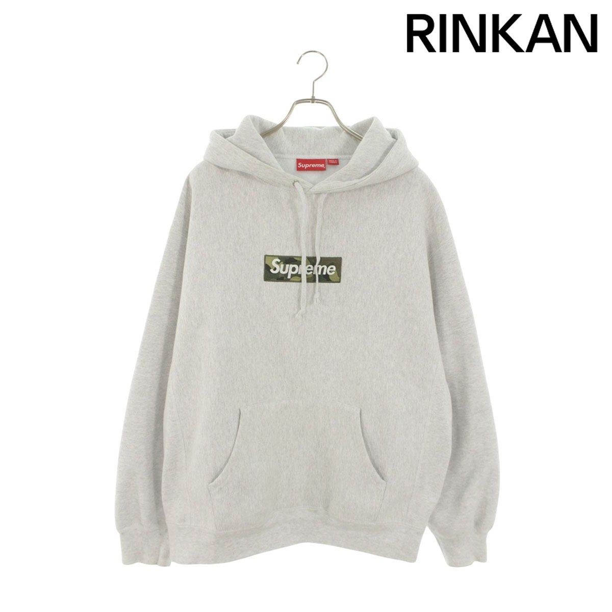 シュプリーム 23AW Box Logo Hooded Sweatshirt ボックスロゴフーデッドスウェットシャツパーカー メンズ L