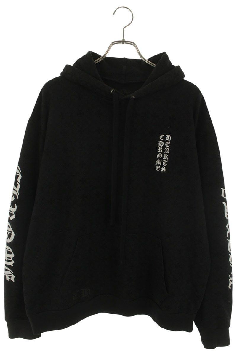 クロムハーツ SWTSHRT PLVR CHプラス総柄バックホースシュープリント