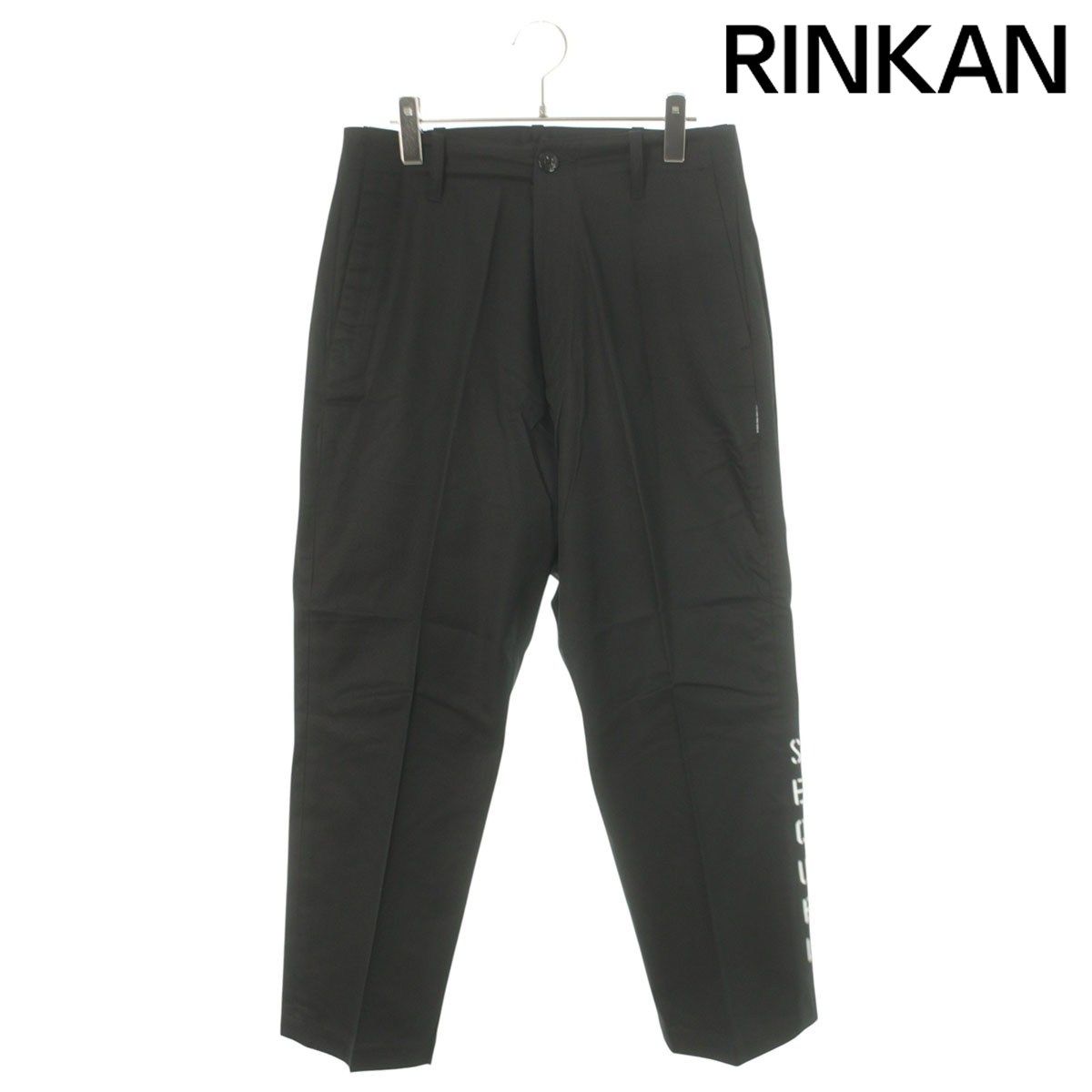 シークエル 25SS SQ-25SS-PT-09 ロゴプリントチノロングパンツ メンズ S