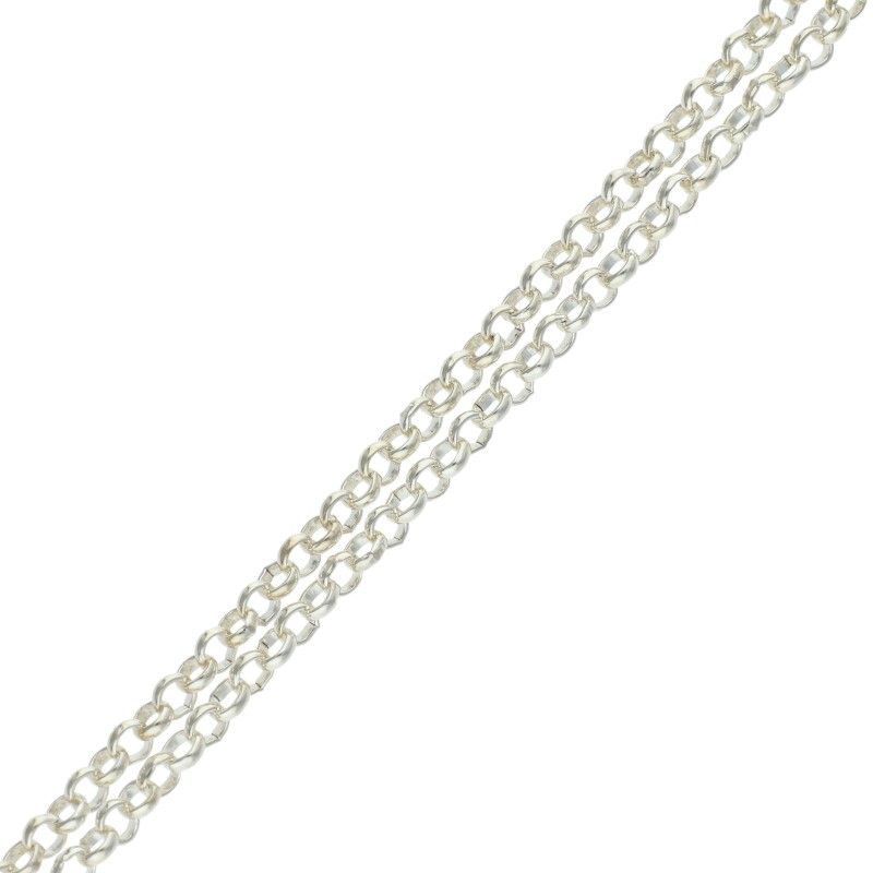 クロムハーツ NECKCHAIN R20/ロールチェーン20inch シルバーネックレス