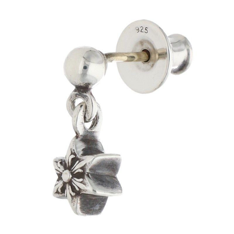 クロムハーツ TNY STR DRP 1/タイニースタードロップ シルバーピアス