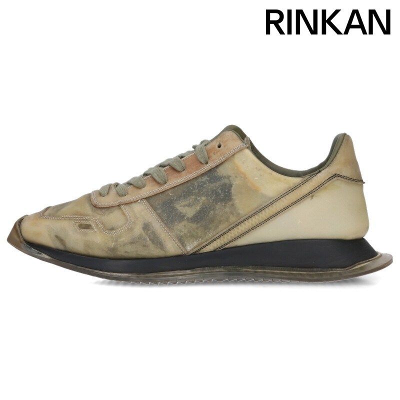 リックオウエンス VINTAGE RUNNER LACE UP ローカットスニーカー メンズ 42