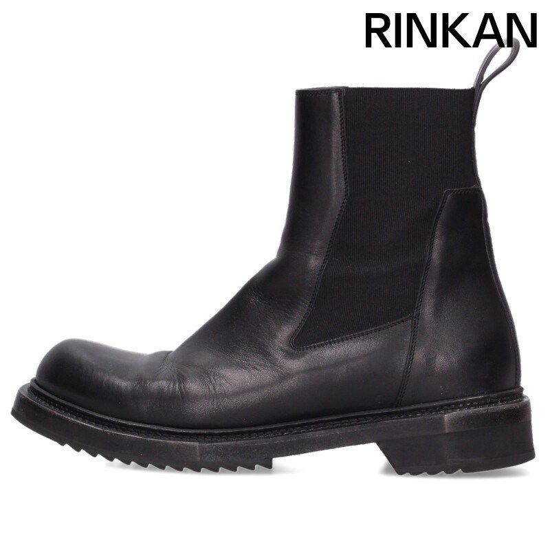 リックオウエンス BEATLE CYCLOPS BOOTS サイドゴアレザーブーツ メンズ 43
