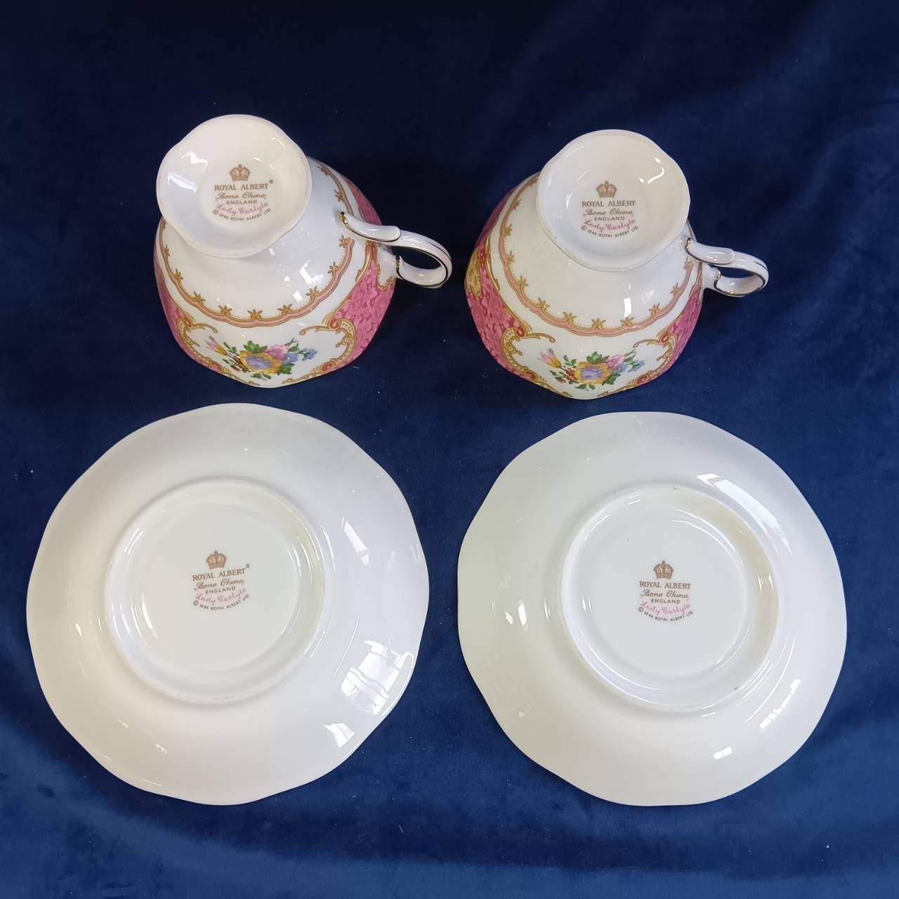 ロイヤルアルバート Royal Albert レディーカーライル 3客（ピンク2
