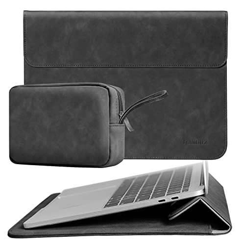 TOWOOZ 多機能 MacBook Air ケース13-13.6インチ M5/M4/M3/M2/M1 2026-2018/13インチMacBook Neo A18 Proチップ搭載 macbook pro ipad対応 マグネット式開閉 耐衝撃 キズ防止 t