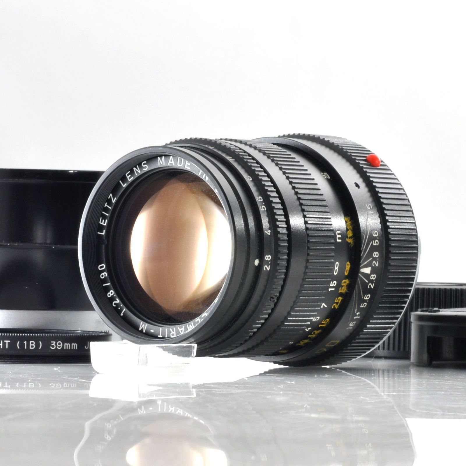 お値引き価格ですが、薄くもり他あります【ライカ】Leica TELE-ELMARIT-M 90mm F2.8 Mマウント望遠レンズ #S212