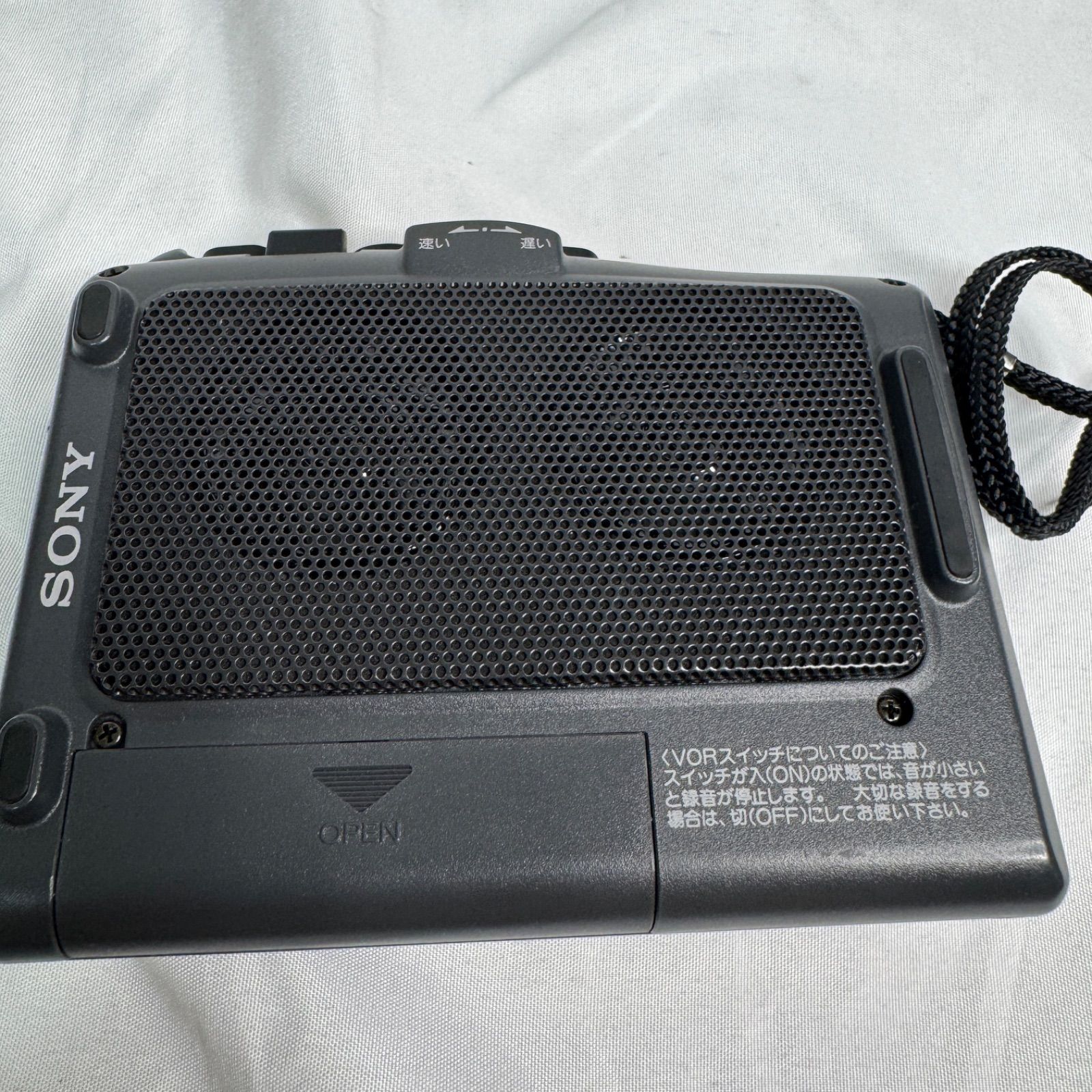 ジャンク品】SONY ソニー TCM-59 カセットコーダー カセットレコーダー
