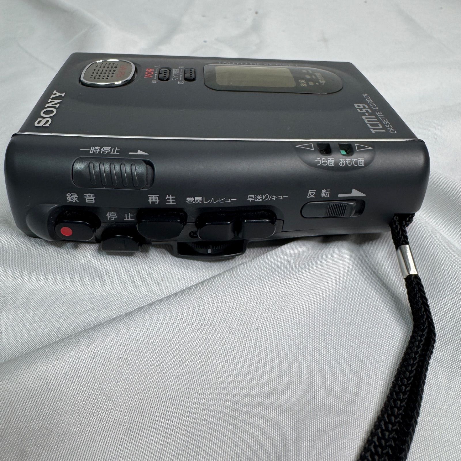 ジャンク品】SONY ソニー TCM-59 カセットコーダー カセットレコーダー