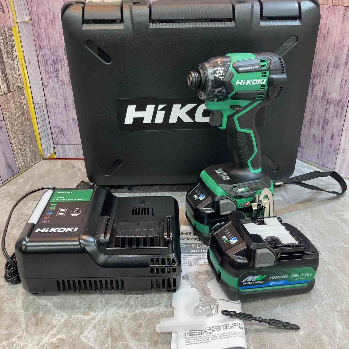 未使用品】ハイコーキ HIKOKI 36V コードレスインパクトドライバー 
