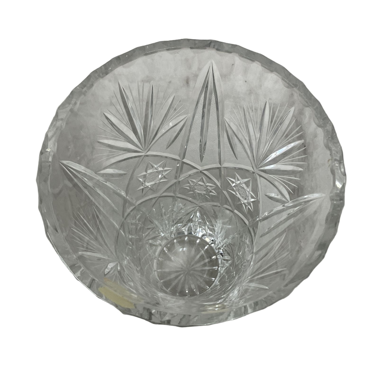 BOHEMIA CRYSTAL GLASS 花瓶 ボヘミア クリスタルガラス 中古