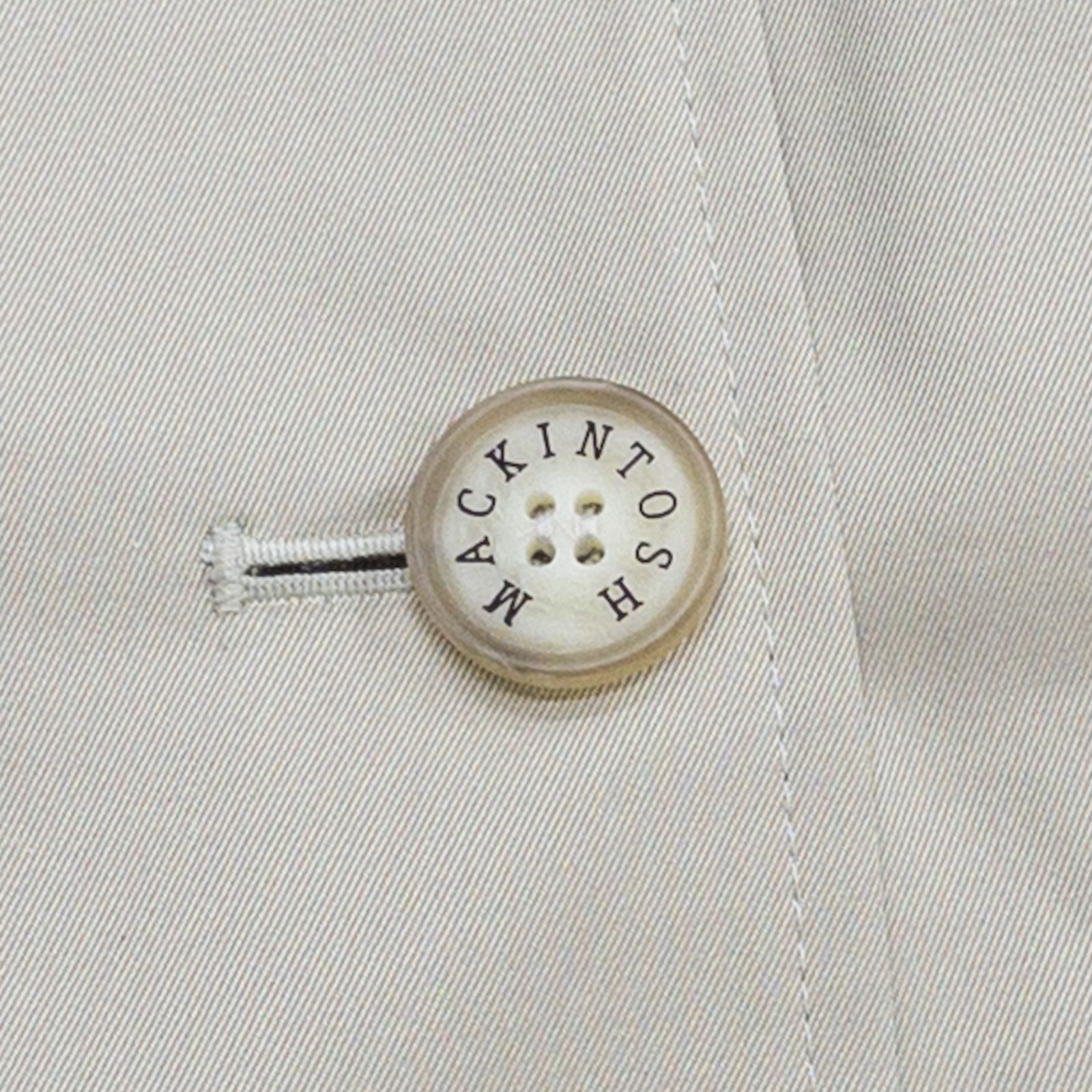 MACKINTOSH マッキントッシュ トレンチコート ベルト コットン ベージュ スコットランド製 レディース 32 b01477