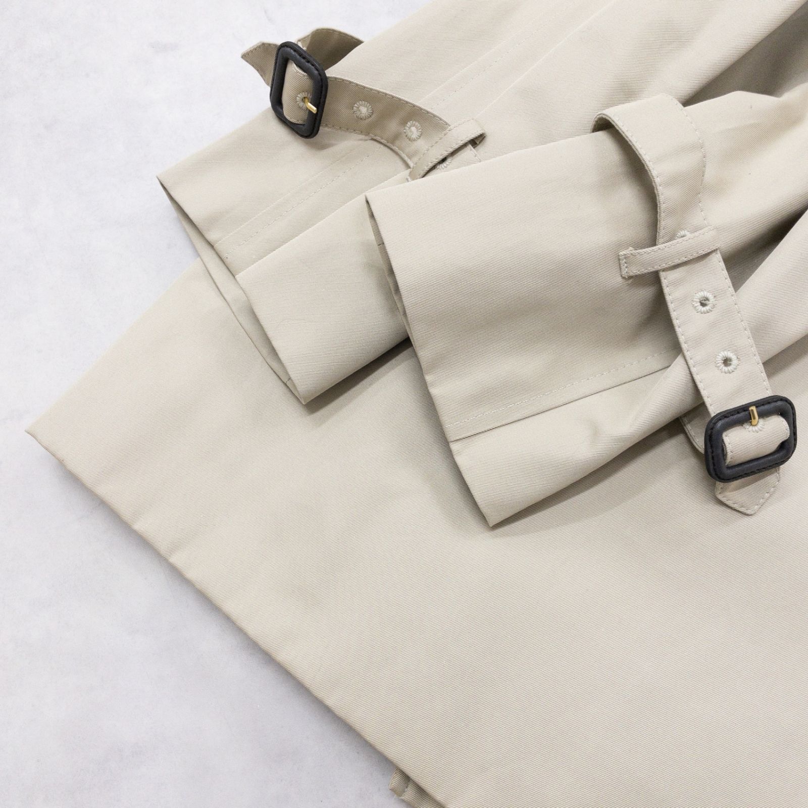 MACKINTOSH マッキントッシュ トレンチコート ベルト コットン ベージュ スコットランド製 レディース 32 b01477
