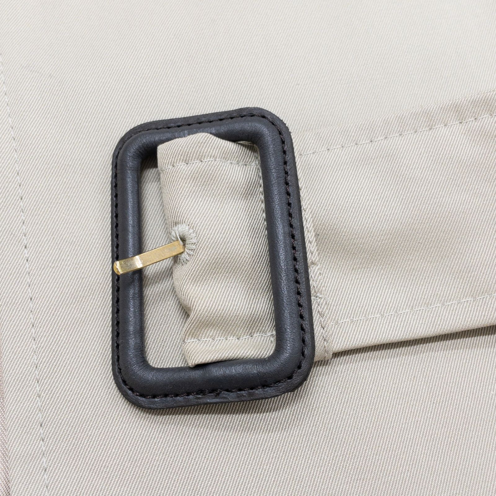 MACKINTOSH マッキントッシュ トレンチコート ベルト コットン ベージュ スコットランド製 レディース 32 b01477