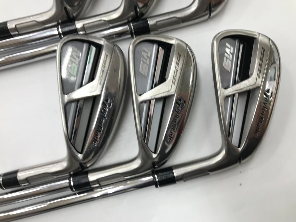 テーラーメイド　m5  アイアン　5〜Pw 6本　ダイナミックゴールドS200 テーラーメイド M5 ダイナミックゴールド S200フレックス アイアン