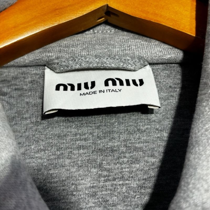 miumiu ｼﾞｬｰｼﾞｼﾞｬｹｯﾄ gray