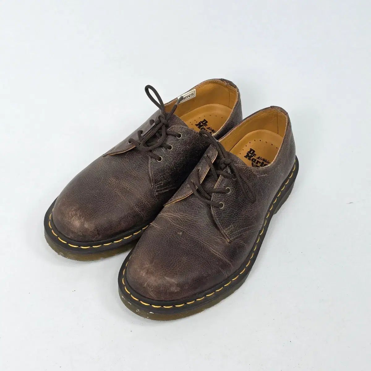 DR. MARTENS ドクターマーチン 1461 Hot Sauce Crazy Ver. ブラウン