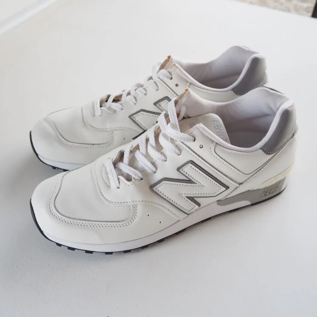 新品未使用 new balance M576 ホワイト USA製 US9.5 NEW BALANCE M576 MADE IN ENGLAND イギリス製 UKメイド