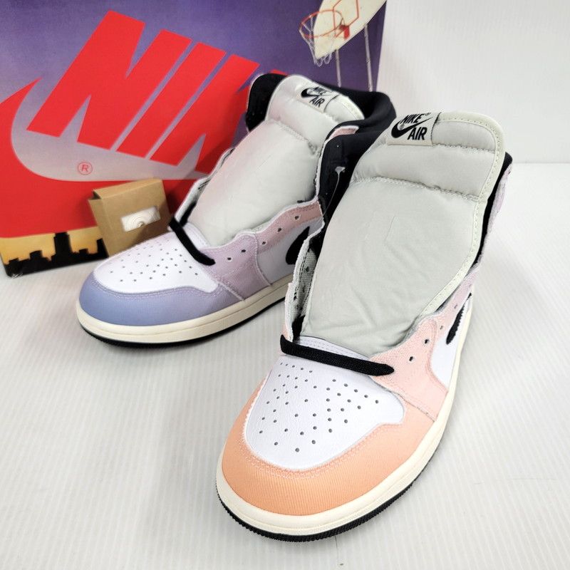 【中古美品】 NIKE ナイキ AIR JORDAN 1 RETRO HI OG CRAFT DX0054-805 エア ジョーダン 1 レトロ ハイ OG クラフト スニーカー シューズ 靴 【160-260519-as-08-izu】