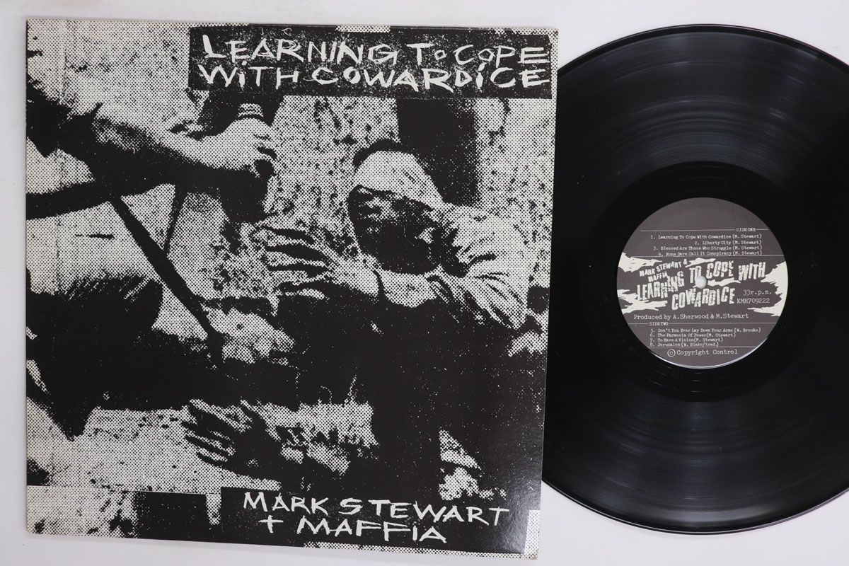  Stewart LPレコード LP Mark Stewart & The Maffia Learning To Cope With Cowardice
