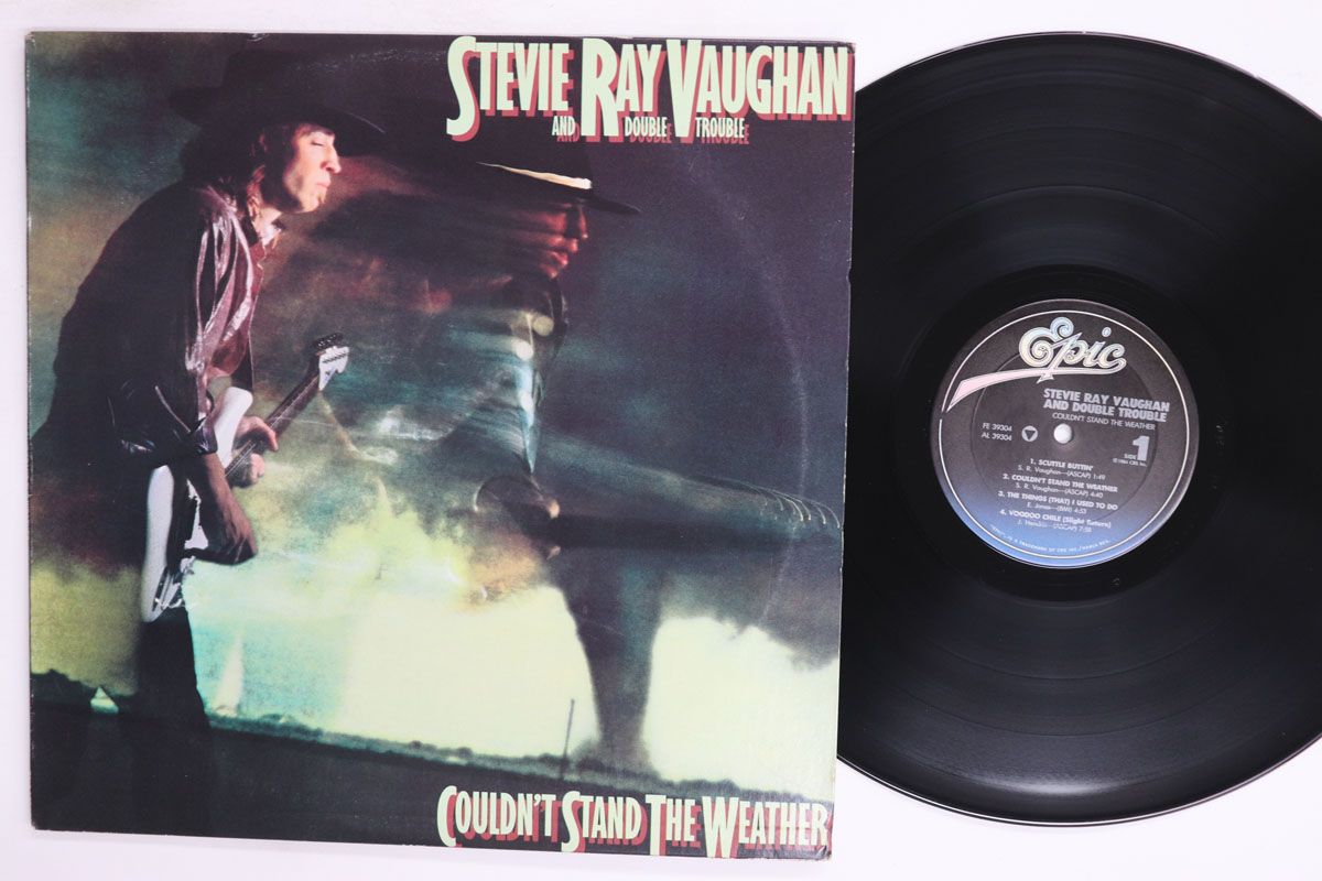 LP Stevie Ray Vaughan Couldnt Stand The Weather FE39304 EPIC US Vinyl /00260