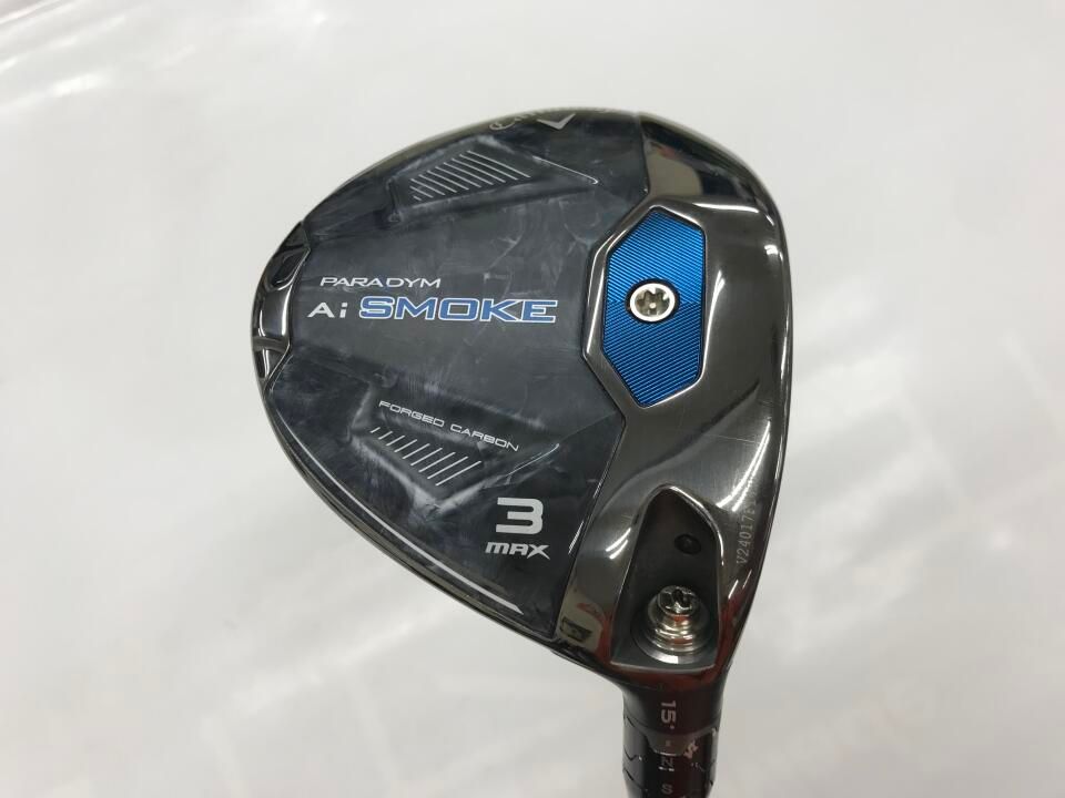 キャロウェイ　PARADYM Ai SMOKE MAX　15度　ツアーAD XC-7　Xフレックス　フェアウェイウッド　中古　ゴルフドゥ！柏店【最短即日発送】