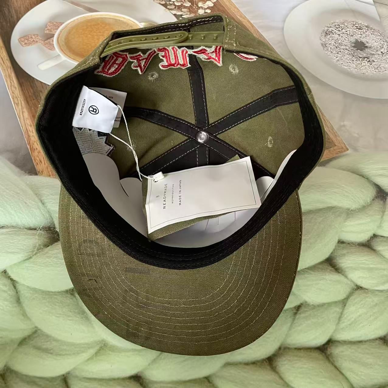 新品 24AW READYMADE ONE SIZE カーキ キャップ - メルカリ