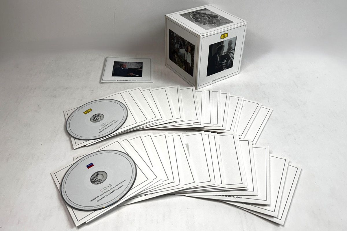 35discs CD ヴィルヘルム・ケンプ ケンプ ピアノ・ソロ録音全集 002894790014 DEUTSCHE GRAMMOPHON /03850