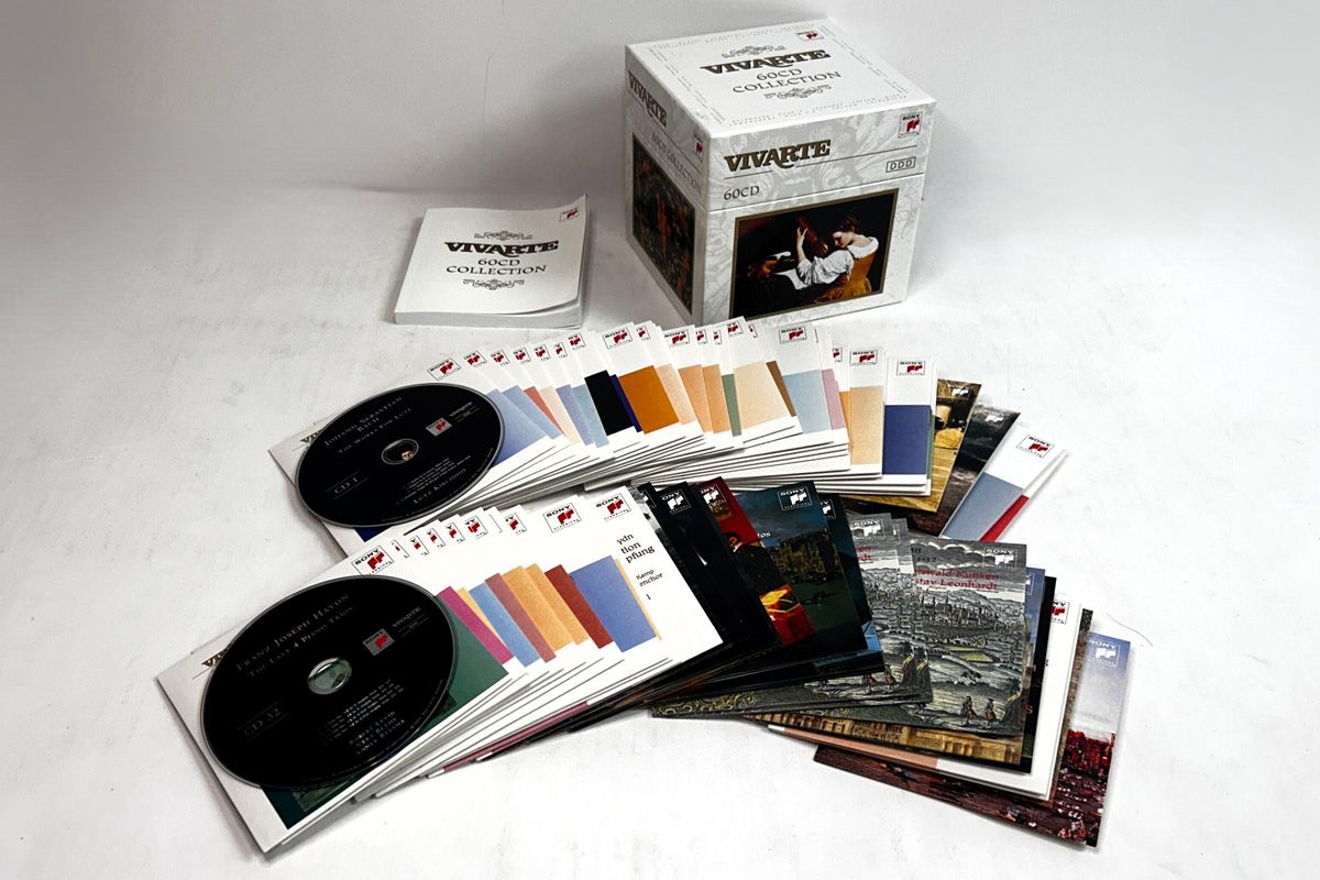 60discs CD Various ヴィヴァルテ 録音集（60CDコレクション