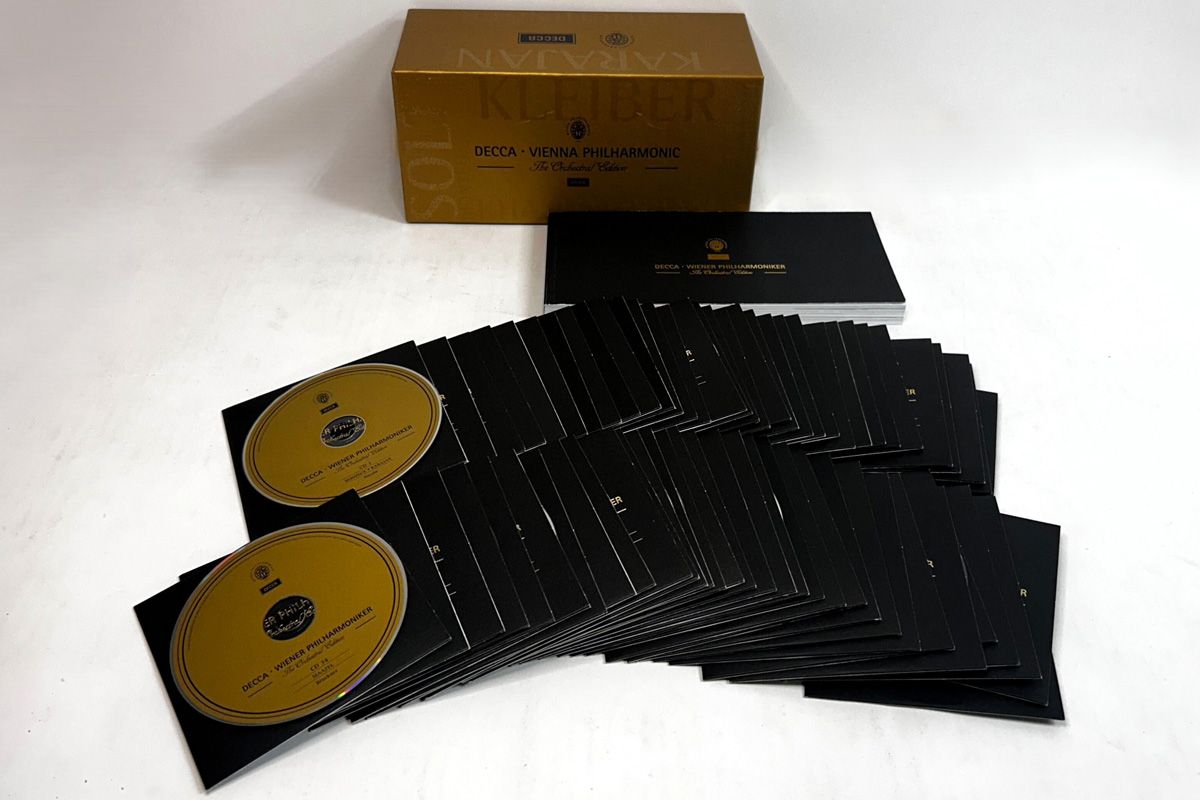 65discs CD ウィーン・フィルハーモニー管弦 ウィーン・フィルハーモニー管弦楽団 録音集（オーケス 2227902 DECCA /02300