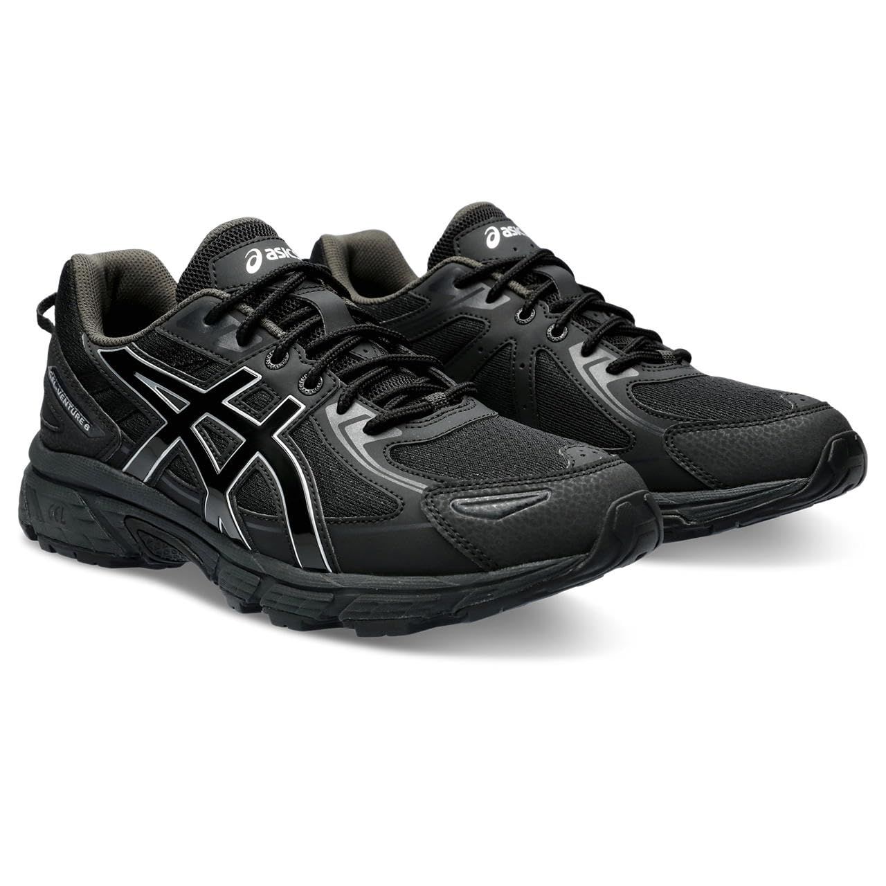 新品 [アシックス] スニーカー GEL-VENTURE 6 1203A297 ユニセックス 002(ブラック/ブラック) 24.0 cm 2E