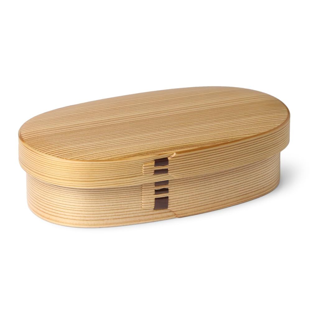 新品 栗久 手作り大館曲げわっぱ 弁当箱(小判型・スリム) - メルカリ 新品 栗久 手作り大館曲げわっぱ 弁当箱(小判型・スリム) - メルカリ