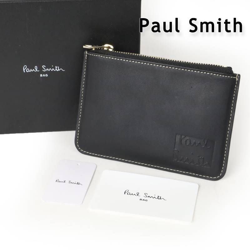 新品 Paul Smith ポールスミス ステッチハイライト フラグメントケース コインケース 小銭入れ # 750